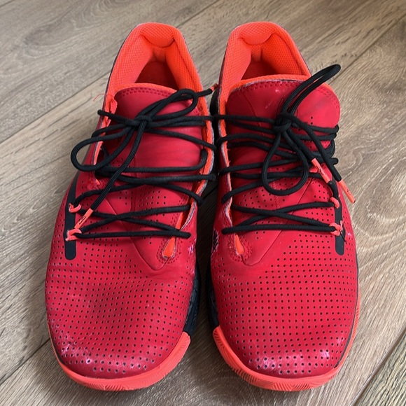 Under Armour SC 3Zero 3 Red size 10 basketball shoes - Picture 2 of 9